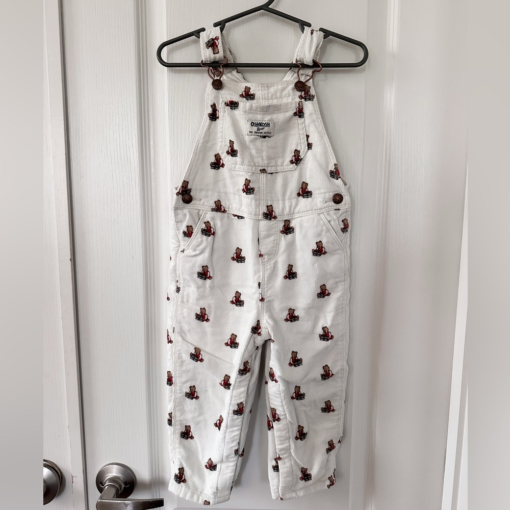 OshKosh Bear Corduroy Overalls